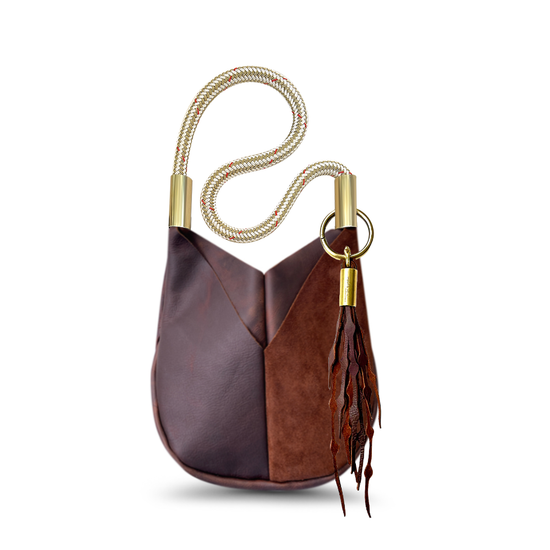 Original Wildwood Bag | Small Crossbody in Brown Leather