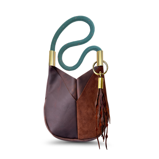 Original Wildwood Bag | Small Crossbody in Brown Leather