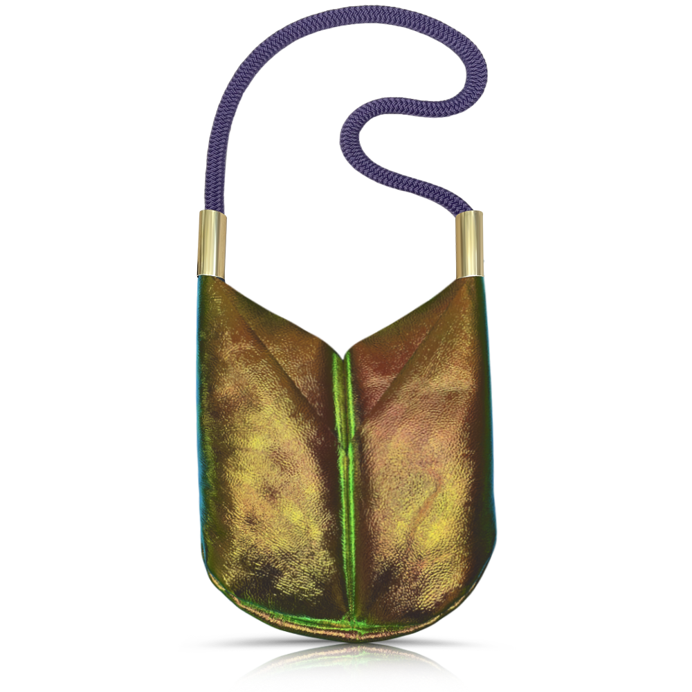 Original Wildwood Bag | Large Crossbody in Amber Opal Leather