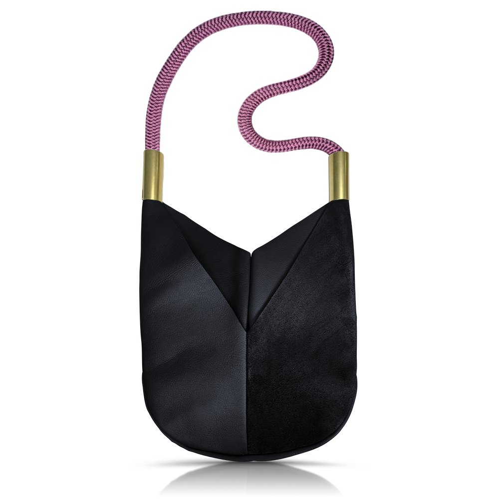 Original Wildwood Bag | Large Crossbody in Black Leather