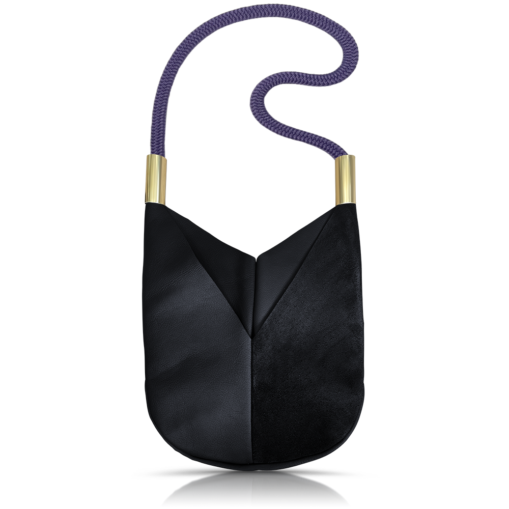 Original Wildwood Bag | Large Crossbody in Black Leather