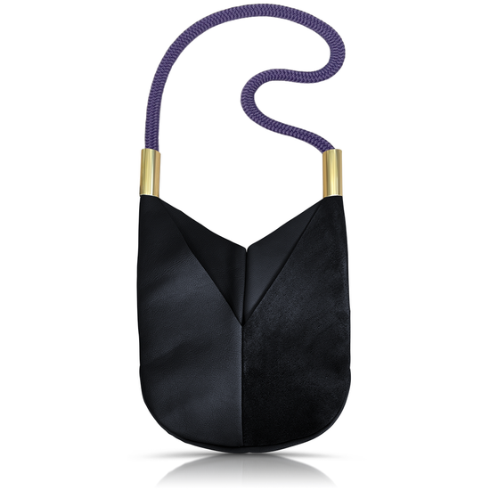 Original Wildwood Bag | Large Crossbody in Black Leather