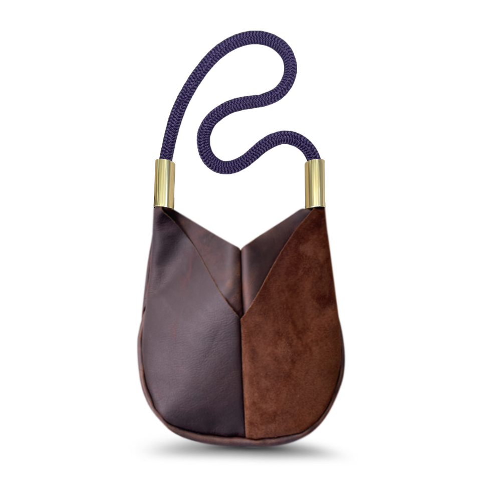 Original Wildwood Bag | Small Crossbody in Brown Leather