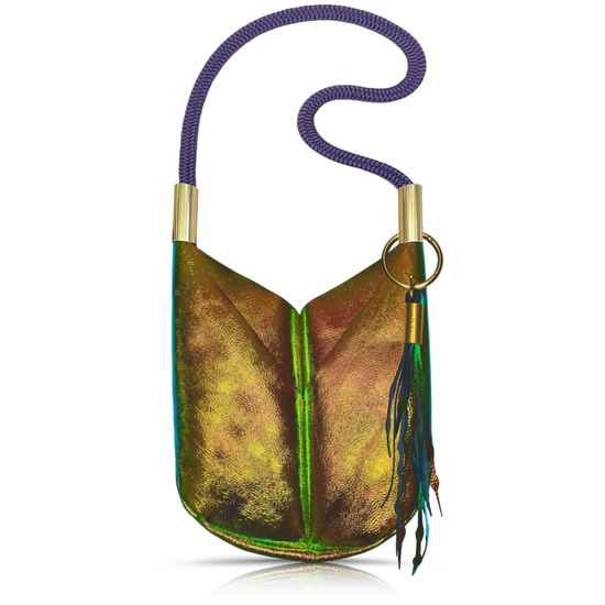 Original Wildwood Bag | Large Crossbody in Amber Opal Leather