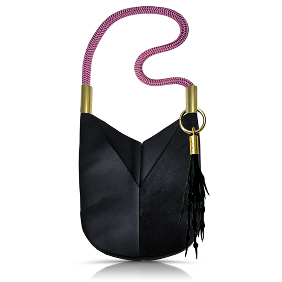 Original Wildwood Bag | Large Crossbody in Black Leather