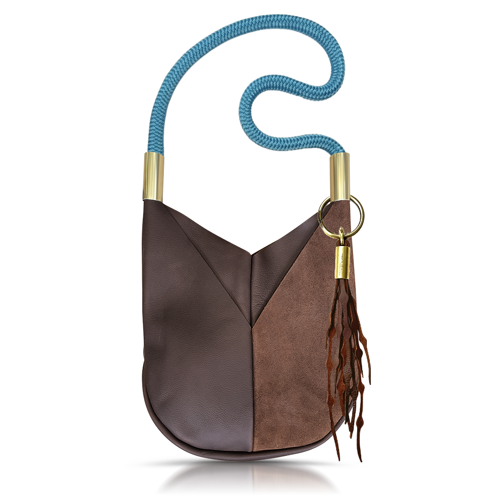 Original Wildwood Bag | Large Crossbody in Brown Leather