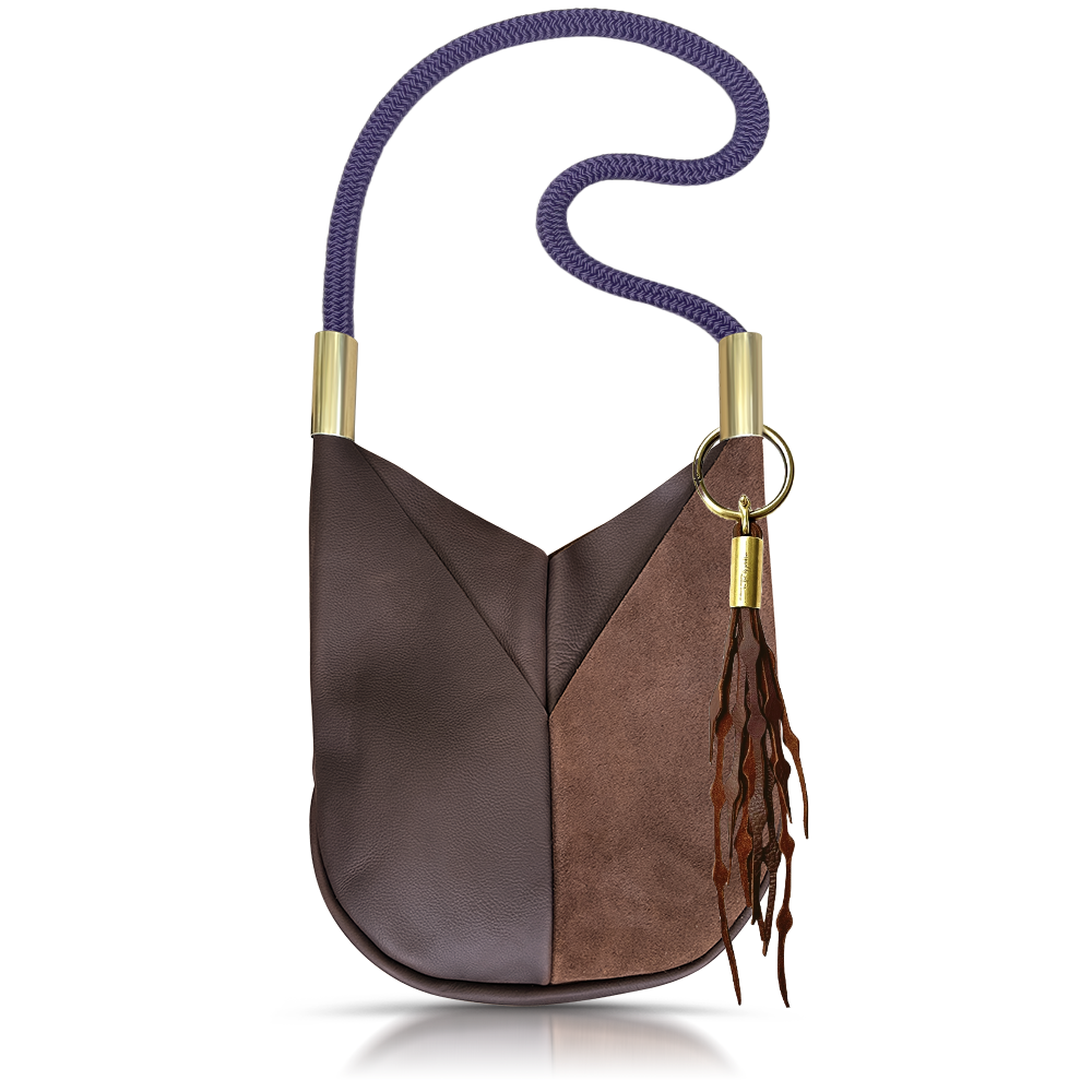 Original Wildwood Bag | Large Crossbody in Brown Leather