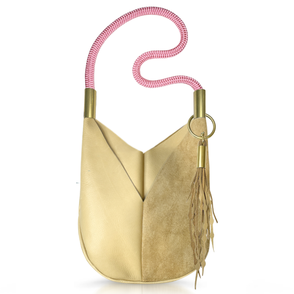 Original Wildwood Bag | Large Crossbody in Sand Leather