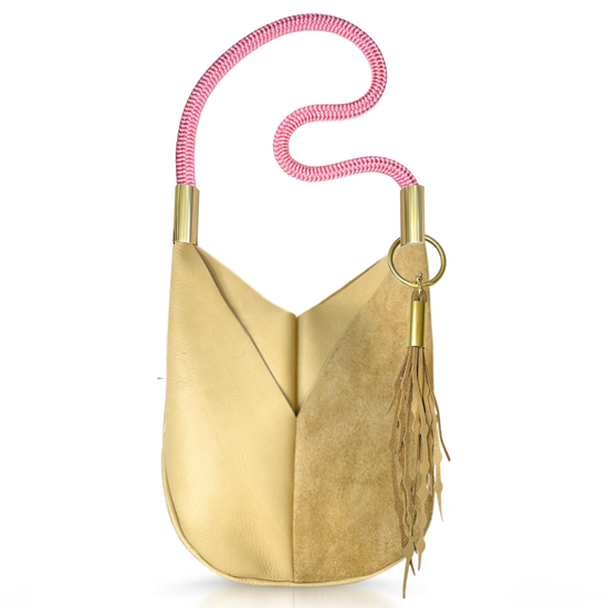 Original Wildwood Bag | Large Crossbody in Sand Leather