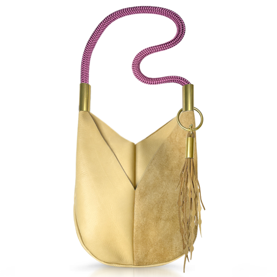 Original Wildwood Bag | Large Crossbody in Sand Leather