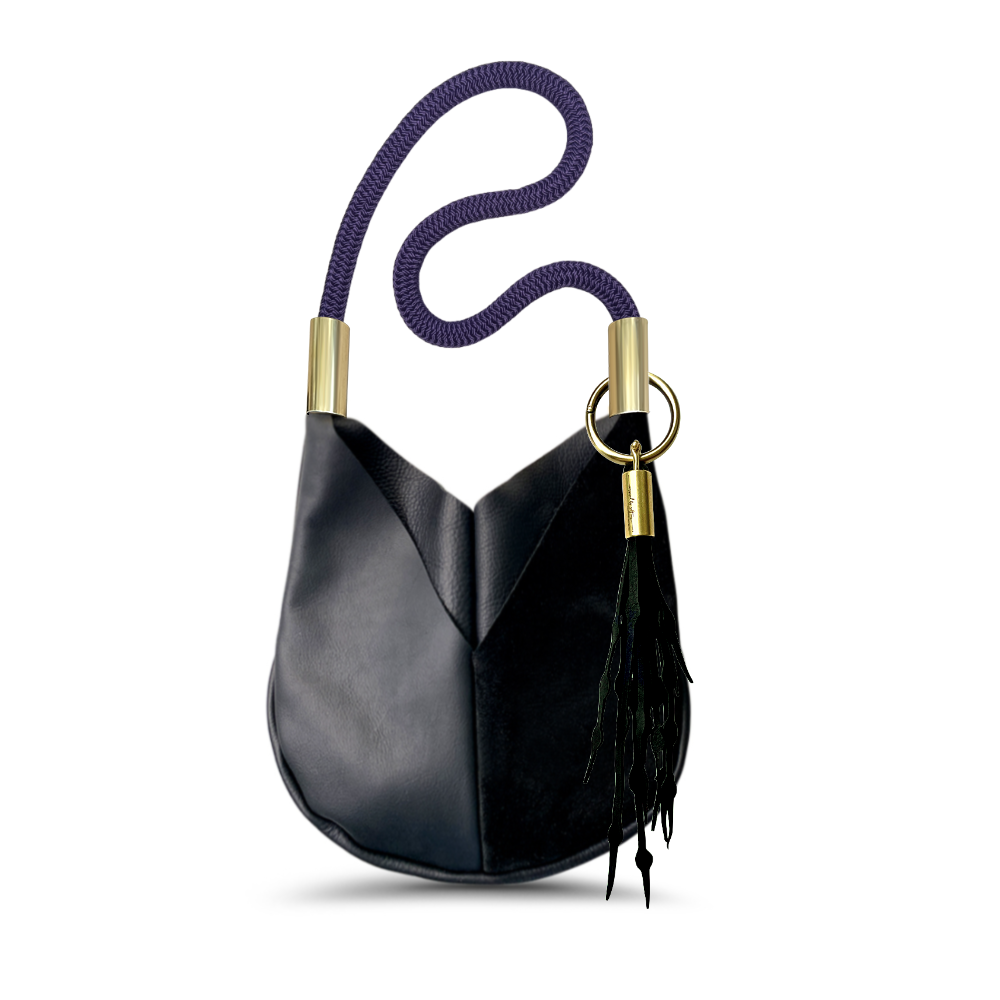 Original Wildwood Bag | Small Crossbody in Black Leather