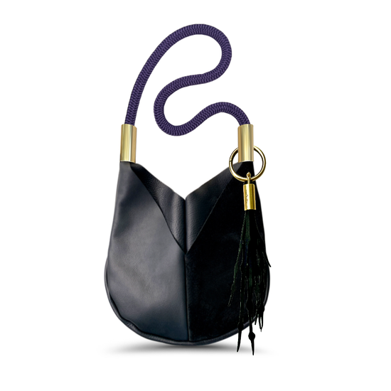 Original Wildwood Bag | Small Crossbody in Black Leather