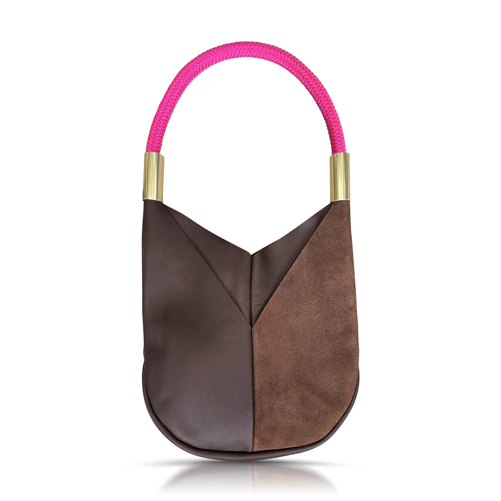 Original Wildwood Bag Large#Rope Color_Neon Pink#Add Ons_Handbag Only