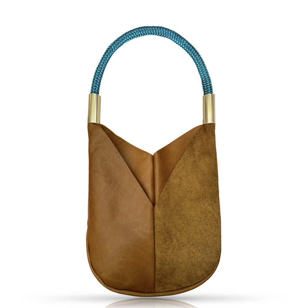 Original Wildwood Bag Large#Rope Color_Seaside Teal#Add Ons_Handbag Only