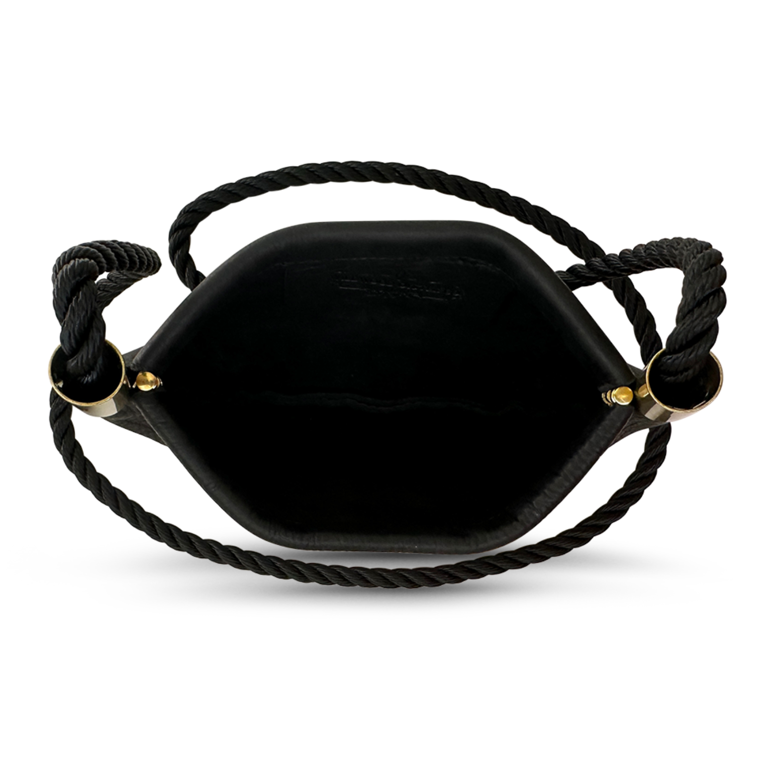 Oyster Shell #Rope Color_Summer Night Black#Rope Handle Length_Crossbody (50")#Add Ons_Handbag Only