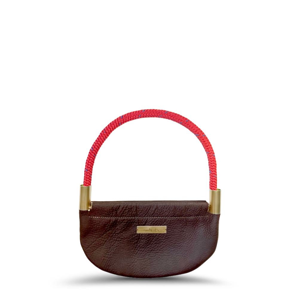 #Rope Color_Winterberry Red#Rope Handle Length_Wrist (19")#Add Ons_Handbag Only