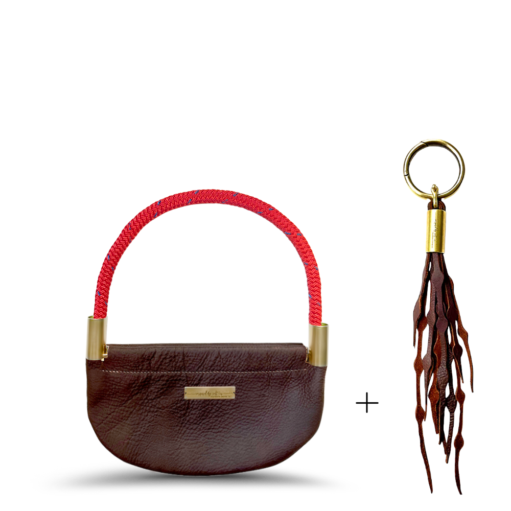 #Rope Color_Winterberry Red#Rope Handle Length_Wrist (19")#Add Ons_Add a Matching Seaweed Tassel (save $10)