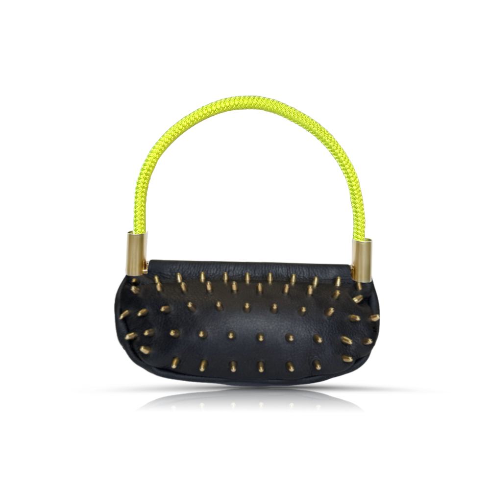 Sea Urchin Bag #Rope Color_Neon Yellow