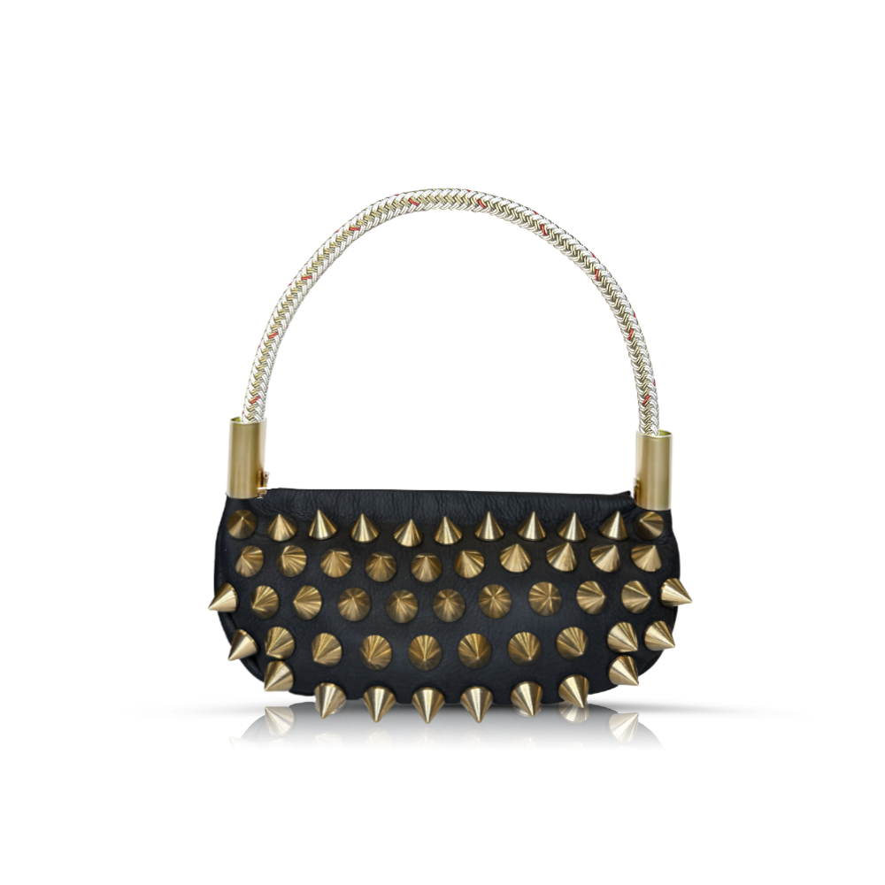 Sea Urchin Bag #Rope Color_Oyster Shell Gold