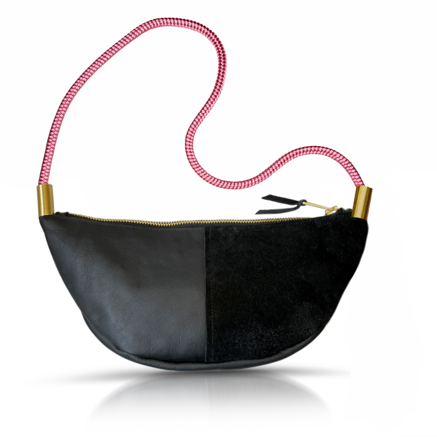 Sling #Rope Color_Pink Beach Rose#Rope Handle Length_Long Shoulder (35”)#Add Ons_Handbag Only