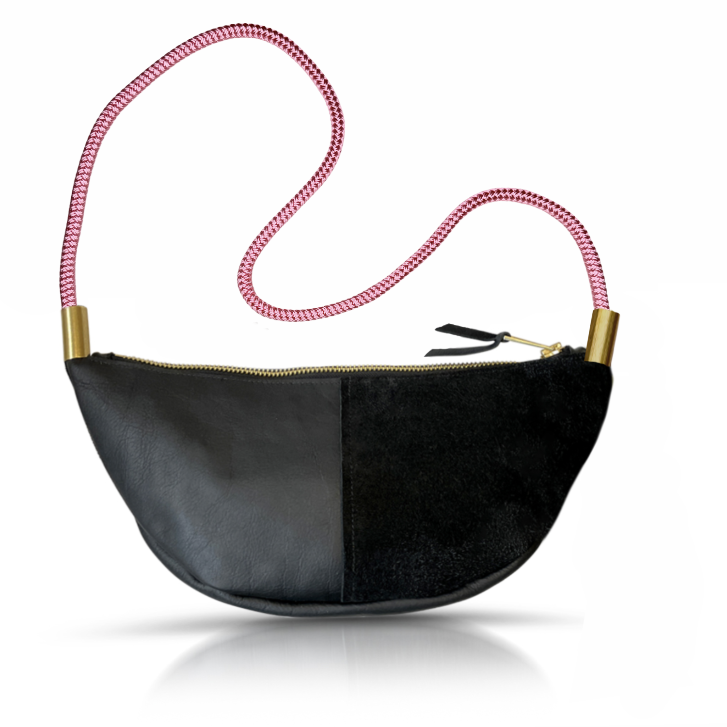 Sling #Rope Color_Pink Beach Rose#Rope Handle Length_Short Crossbody (40”)#Add Ons_Handbag Only