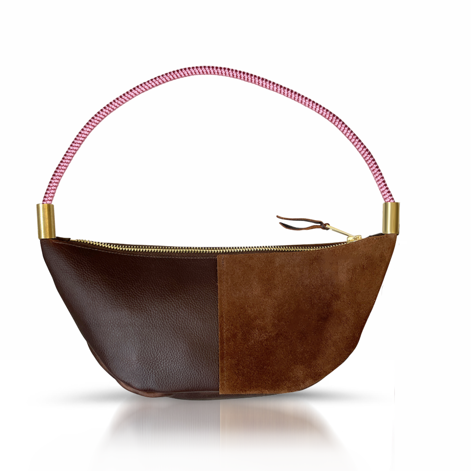 Sling #Rope Color_Pink Beach Rose#Rope Handle Length_Short Shoulder (25”)#Add Ons_Handbag Only