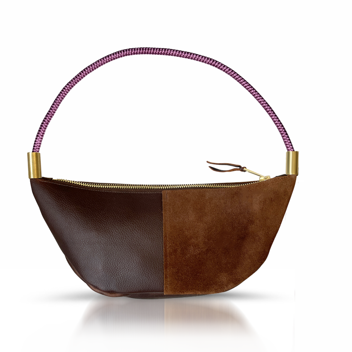 Sling #Rope Color_Purple Beach Rose#Rope Handle Length_Short Shoulder (25”)#Add Ons_Handbag Only