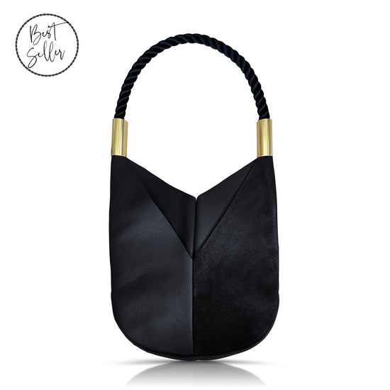 Original Wildwood Bag | Large Crossbody in Black Leather