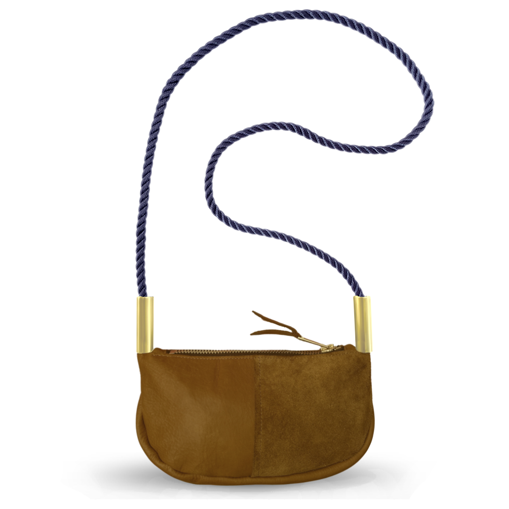 Zip Crossbody #Rope Color_New England Navy#Rope Handle Length_Crossbody (50")#Add Ons_Handbag Only