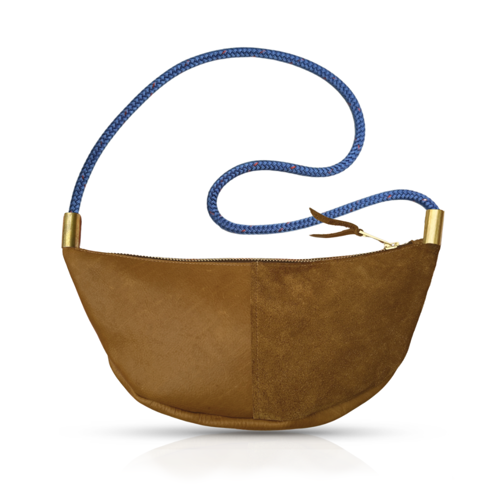 Sling #Rope Color_Harborside Blue#Rope Handle Length_Short Crossbody (40”)#Add Ons_Handbag Only
