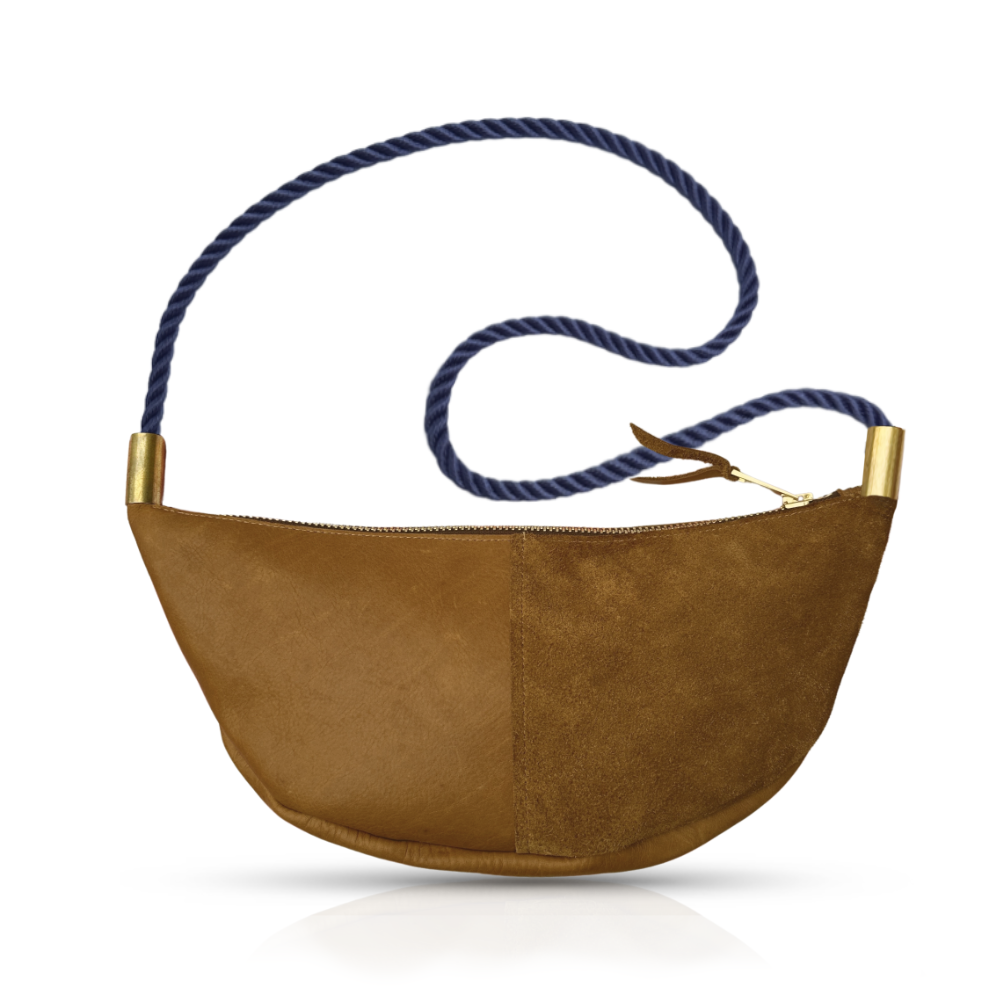 Sling #Rope Color_New England Navy#Rope Handle Length_Short Crossbody (40”)#Add Ons_Handbag Only