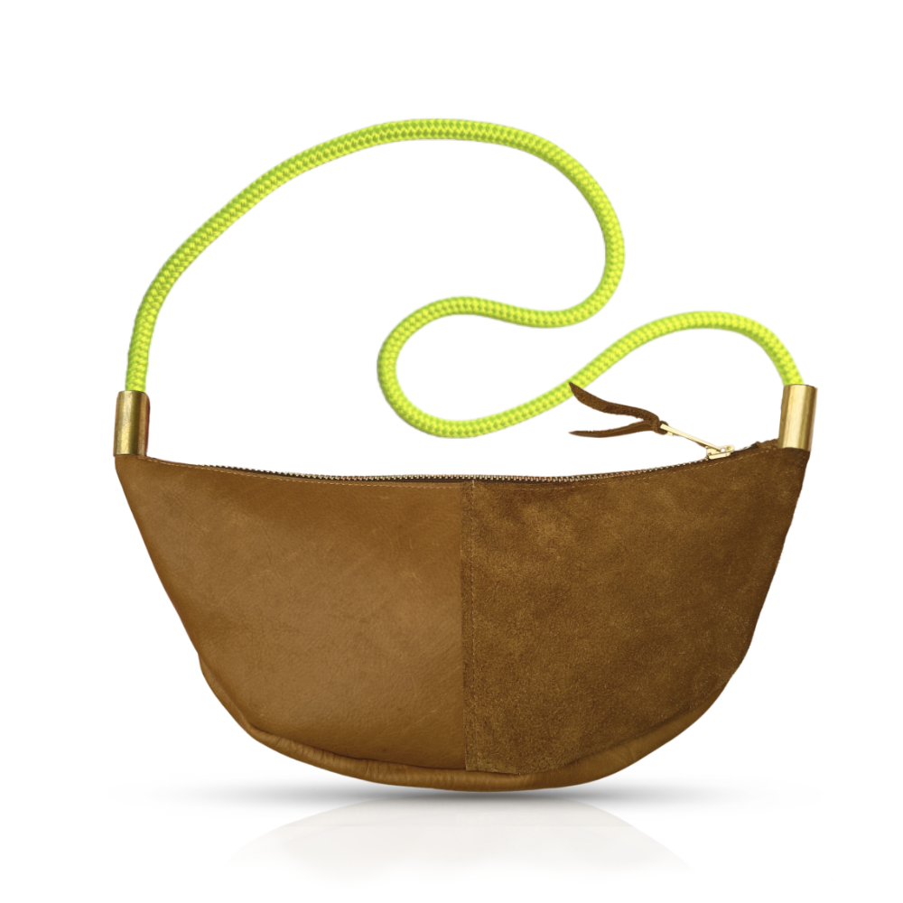 Sling #Rope Color_Neon Yellow#Rope Handle Length_Short Crossbody (40”)#Add Ons_Handbag Only