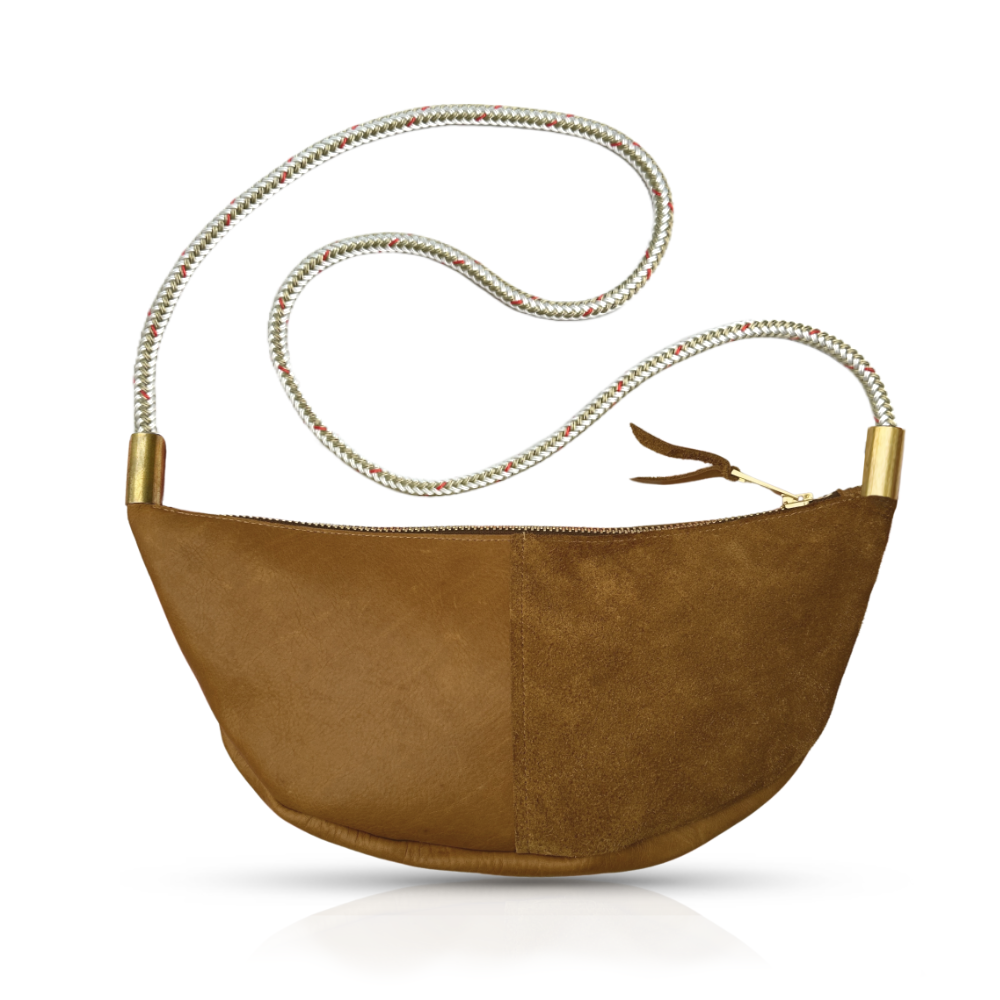 Sling #Rope Color_Oyster Shell Gold#Rope Handle Length_Long Crossbody (50")#Add Ons_Handbag Only