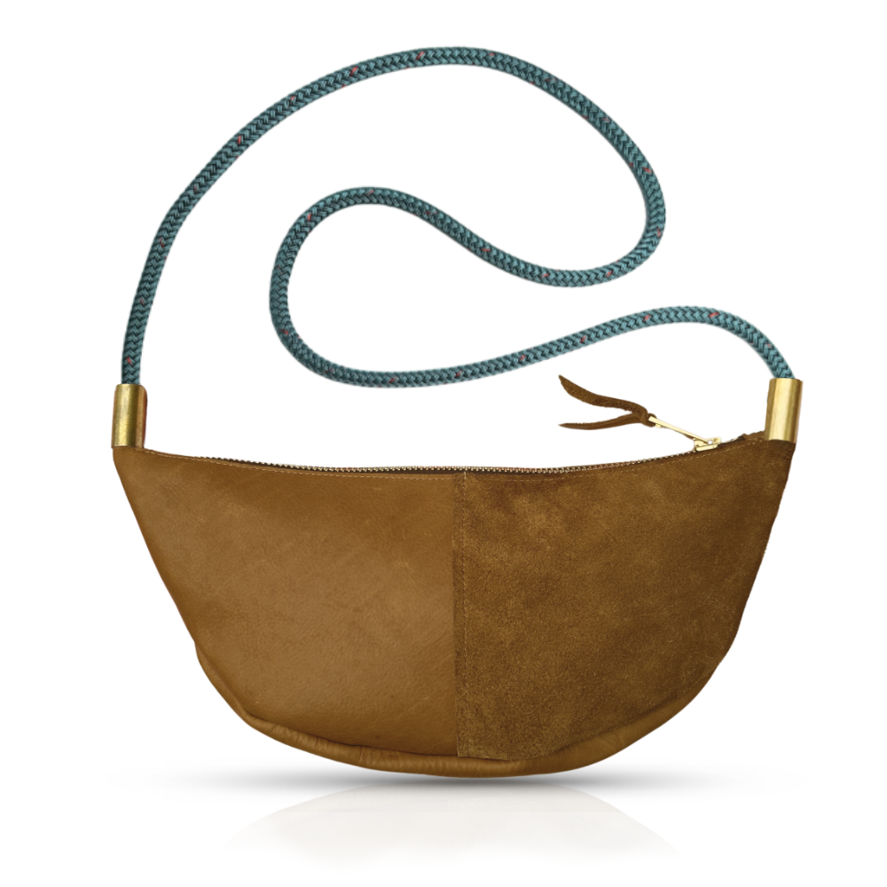 Sling #Rope Color_Seaside Teal#Rope Handle Length_Long Crossbody (50")#Add Ons_Handbag Only