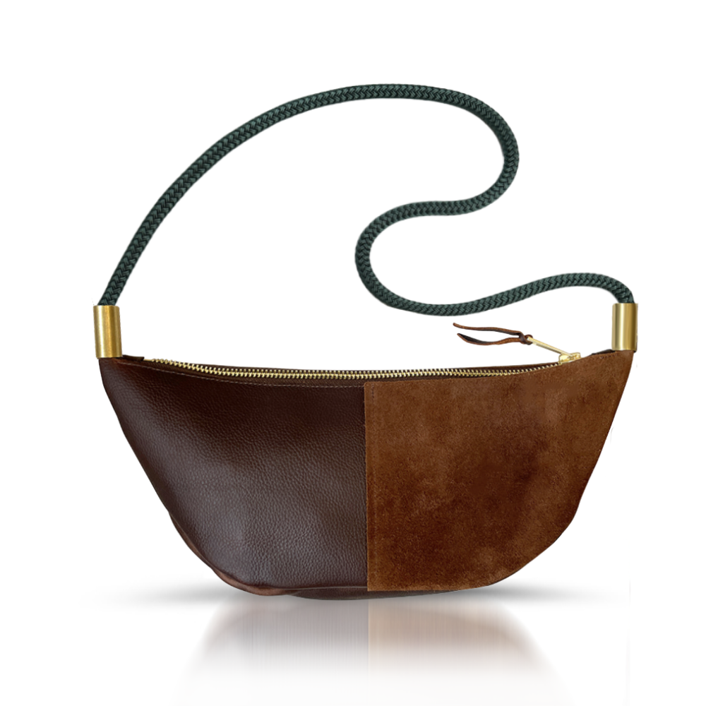 Sling #Rope Color_Pine Green#Rope Handle Length_Long Shoulder (35”)#Add Ons_Handbag Only