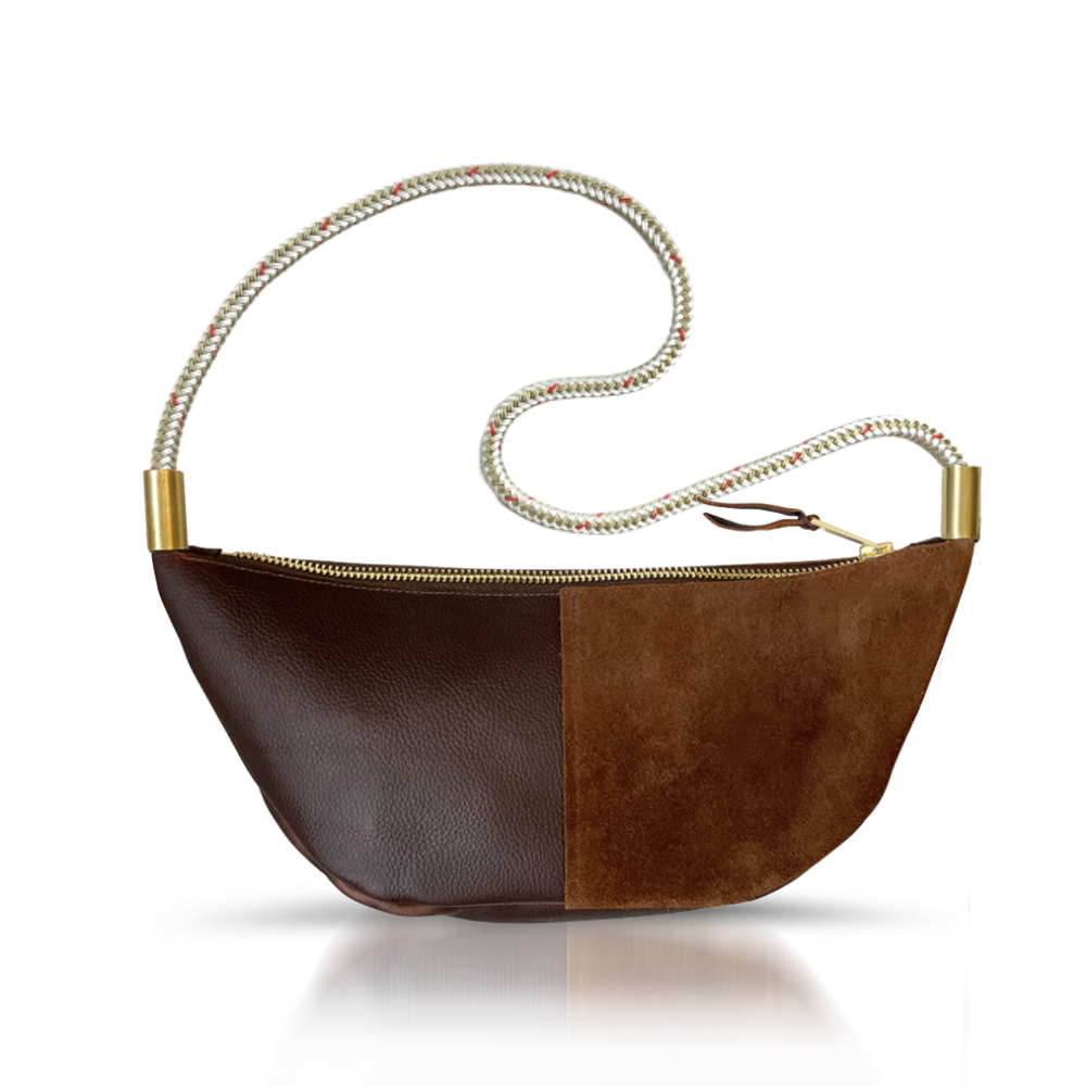 Sling #Rope Color_Oyster Shell Gold#Rope Handle Length_Long Shoulder (35”)#Add Ons_Handbag Only