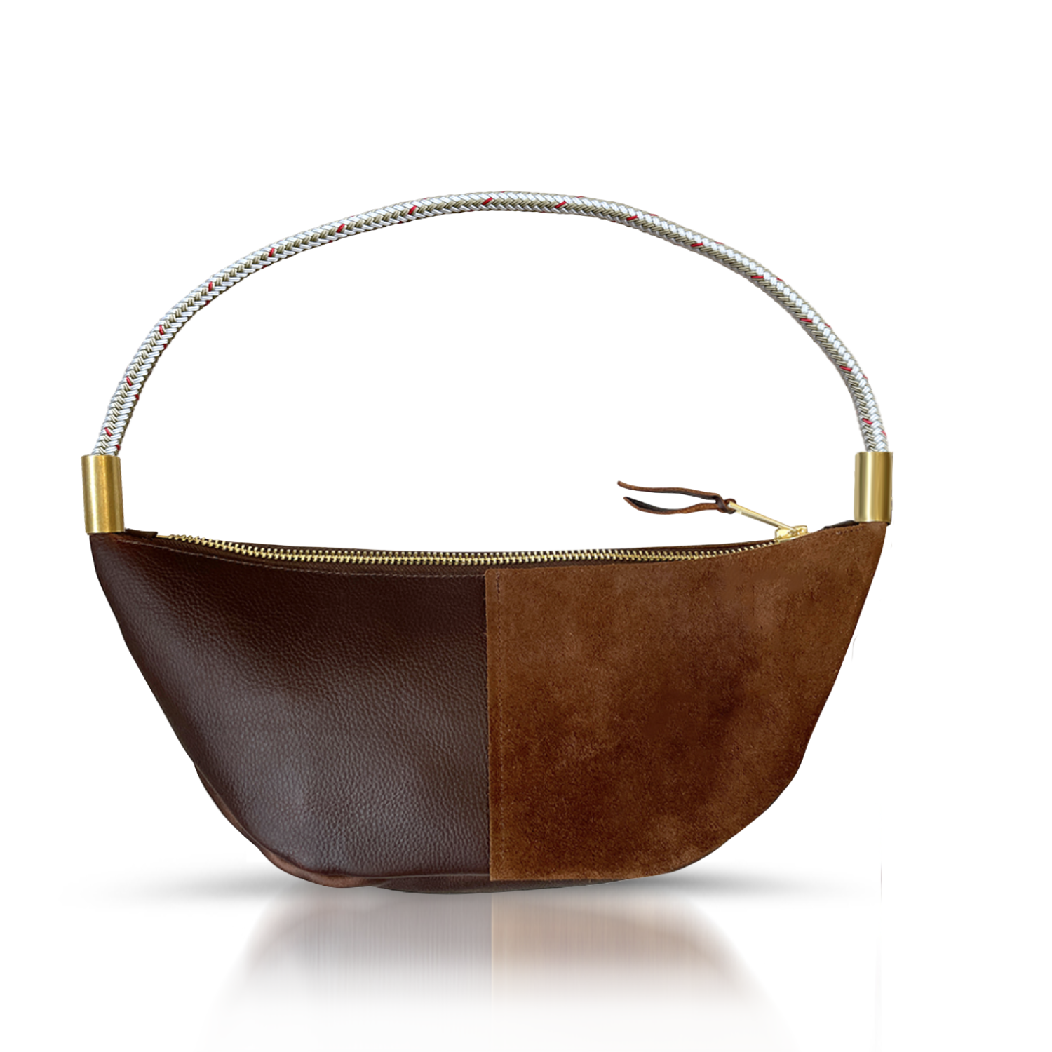 Sling #Rope Color_Oyster Shell Gold#Rope Handle Length_Short Shoulder (25”)#Add Ons_Handbag Only