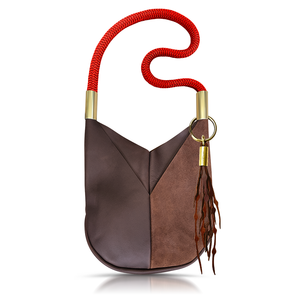 Original Wildwood Bag | Large Crossbody in Brown Leather