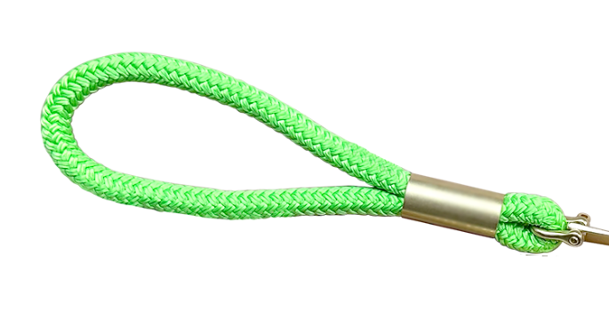 Neon Green Rope Wristlet (wristlet only)