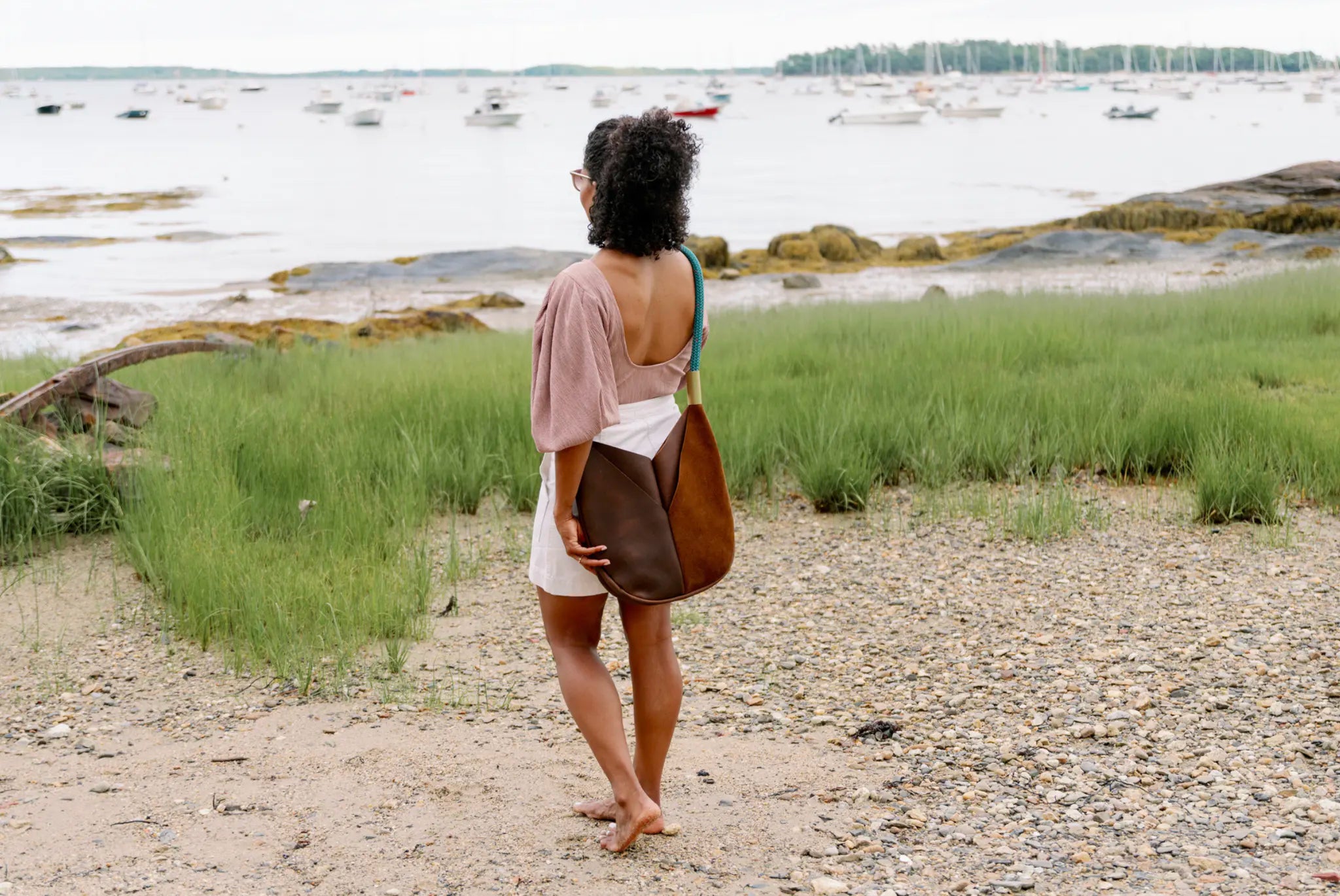 Original Wildwood Bag // Large Crossbody in Brown Leather