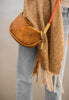 Zip Crossbody // in Beach Nut Leather
