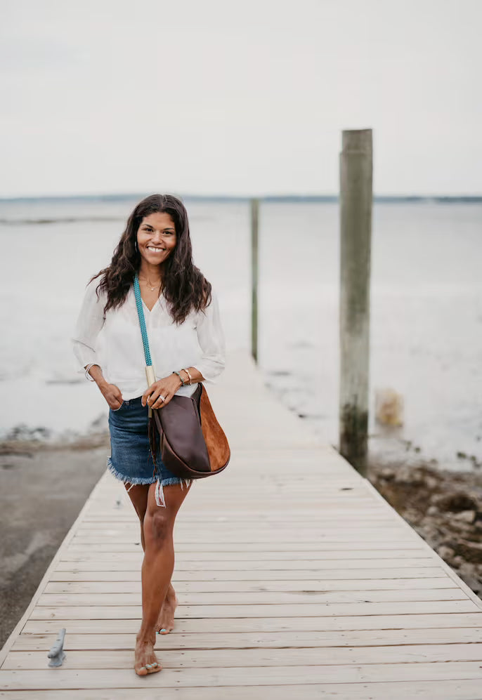 Original Wildwood Bag // Small Crossbody in Brown Leather