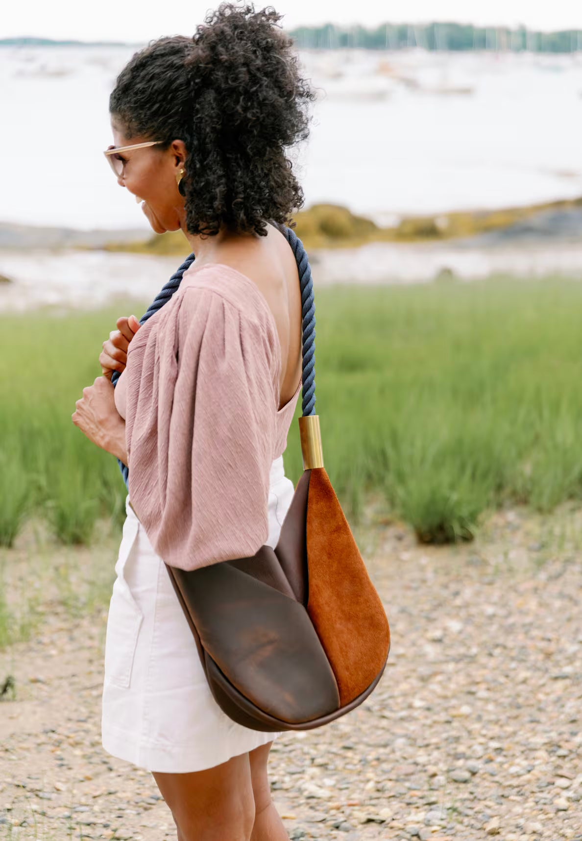 Original Wildwood Bag // Small Crossbody in Brown Leather