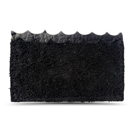 Black Leather Credit Card Holder "Inspired By Salt Air"